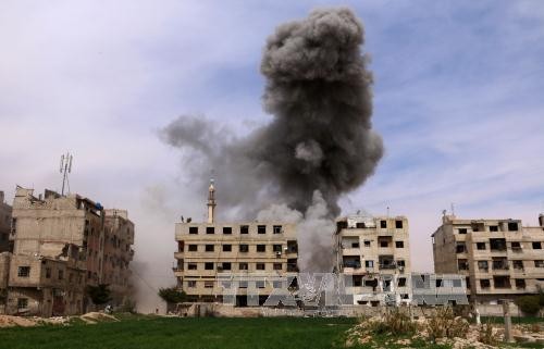 Авиаудары США по сирийским войскам вызвали неоднозначную реакцию у мирового сообщества - ảnh 1
